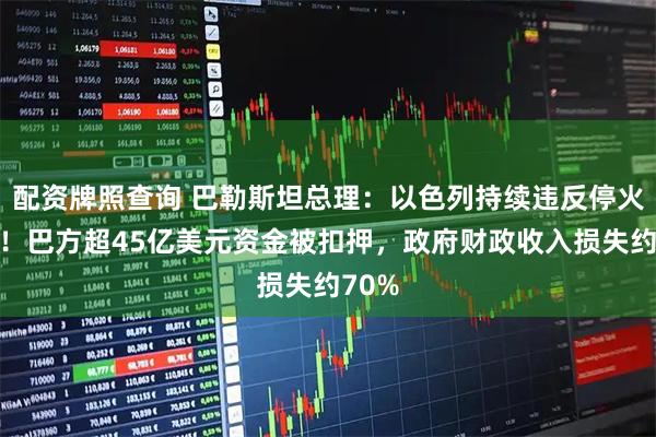 配资牌照查询 巴勒斯坦总理：以色列持续违反停火协议！巴方超45亿美元资金被扣押，政府财政收入损失约70%